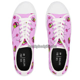 cute candy popart style pink lolly pop sneakers
