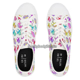 cute colorful candy shoes with retro ringpops design