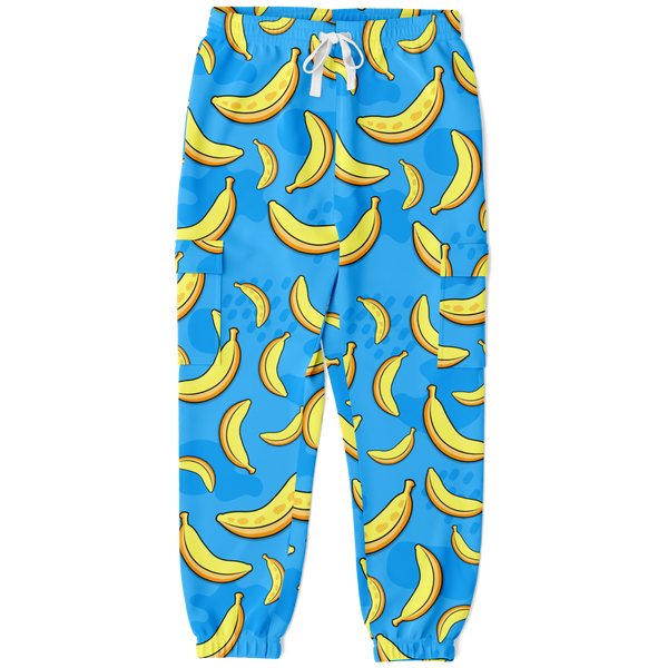 Banana Athletic Cargo Sweatpants - AOP