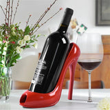 High Heel Wine Rack Holder - Stylish Whimsical Wine Display for Shoe Lovers and Foot Enthusiasts