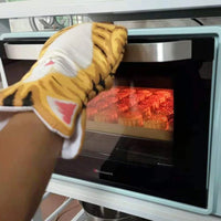 Cartoon 3D Cat Paws Oven Mitts - Heat Resistant Non-slip Insulated Kitchen Baking Gloves