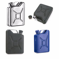 Miniature Jerry Can Hip Flask for Sneaky Alcohol Sips - Gift Ideas for Miliatary, Mechanic, Motor Car Enthusiasts & Campers