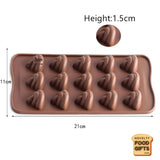 Oh Sh!t' Smiley Poop Emoji Silicone Mold - Creative Chocolate, Fondant, and Ice Shaping for Fun Treats