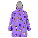Retro Charlie & The Chocolate Factory Wonka F'Oodie Snug Hoodie Blanket