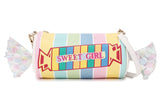 Sweet Tarts Rainbow Candy Roll Bag - Unique Statement Purse
