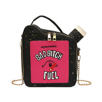 funny unique bad bitch fuel can car handbag