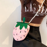 Unique Strawberry Handbag - Quirky Food 3D Purse