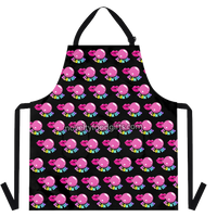 blow-me-bubblegum-rainbow-unisex-apron-black-with-blowing-bubble-graphic-available-from-novelty-food-gifts-dot-com