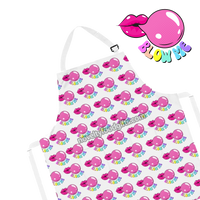 blow-me-bubblegum-rainbow-unisex-apron-white-with-blowing-bubble-graphic-available-from-novelty-food-gifts-dot-com