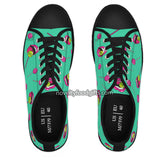 cute candy popart style lolly pop green shoes