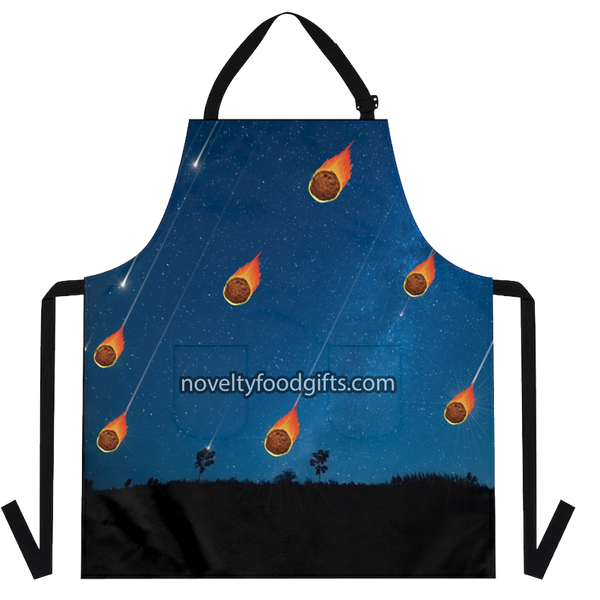 meatball-meteorite-shower-meat-your-maker-mens-unisex-comet-space-apron-available-from-novelty-food-gifts-dot-com