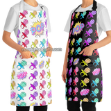 women-wearing-retro-rainbow-ringpop-popart-womens-apron-black-and-white-available-from-novelty-food-gifts-dot-com